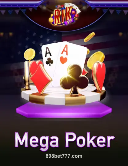 898bet777 rik_mega_poker_portrait slot game image